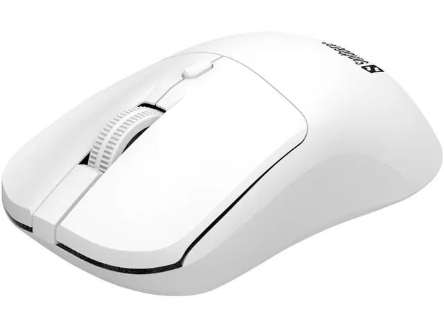 Wireless Mouse Saver - Mouse - Optic - 4 knappar - Vit