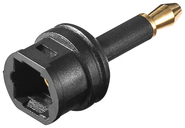 - Adapter för digitalljud (optisk) -