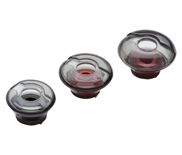 Poly - Sats med hörsnäckor för headset - medium (paket om 3) - för Poly Voyager 5200, 5200 Office, 5200 UC, 5200-M Office