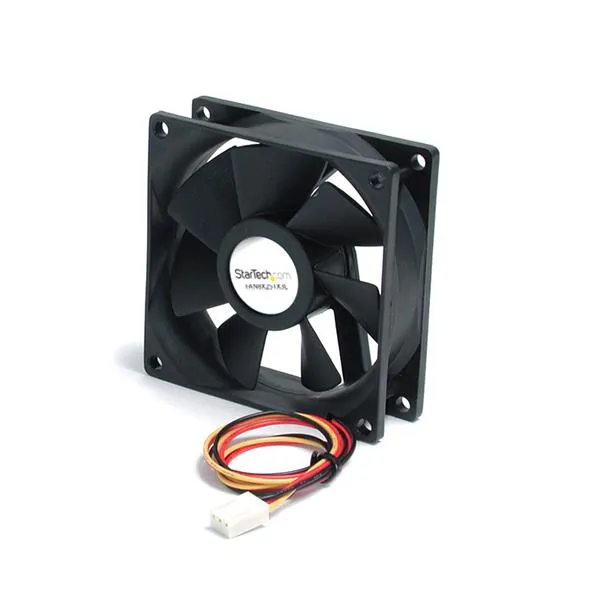 80x25mm Ball Bearing Quiet Computer Case Fan w/ TX3 Connector - 3 pin case Fan - TX3 Fan - computer case Fan (FAN8X25TX3L) - Fläktsats för system - 80 mm