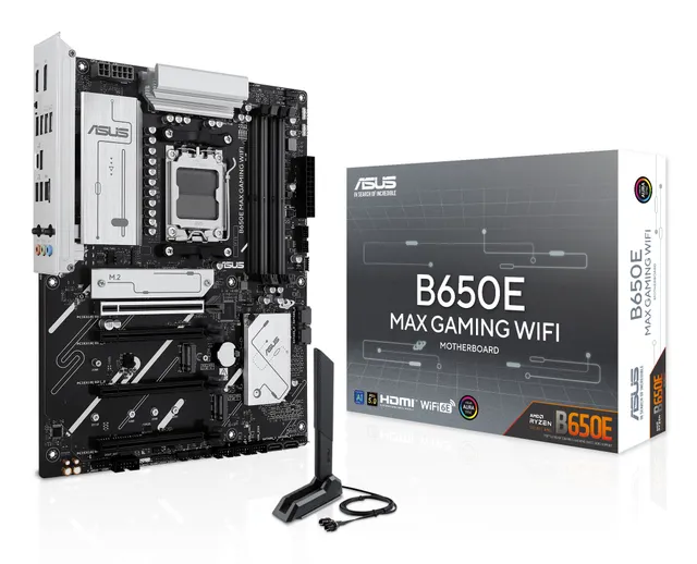 B650E MAX GAMING WIFI - Moderkort - ATX - Soc