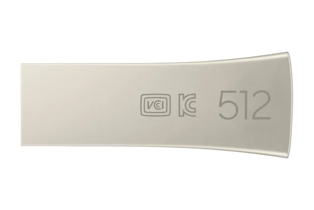 BAR Plus MUF-512BE3 - USB flash-enhet - 512 GB - USB 3.2 Gen 1 - silver
