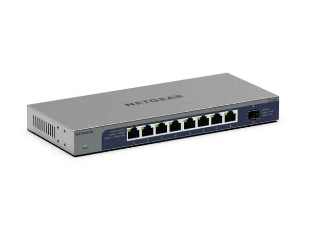 GS108X - Switch - ohanterad - 8 x 10/100/1