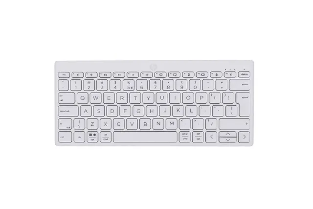 350 Compact Multi-Device - Tangentbord - Engelska - Vit