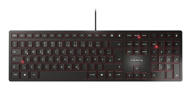 KC 6000 SLIM - Tangentbord - USB - tysk - t