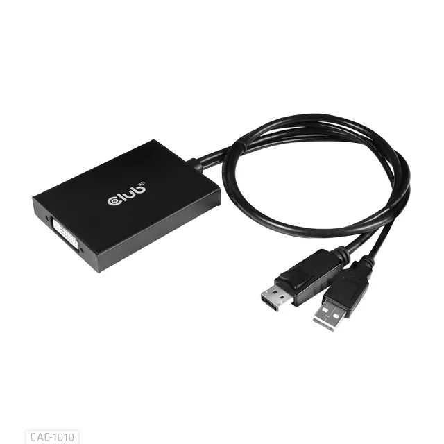 CAC-1010 - Displayport till DVI Dual Link Aktiv adapter