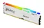 32 GB (1x32GB) DDR5-5600 Kingston Fury Beast White RGB CL40, XMP - Vit