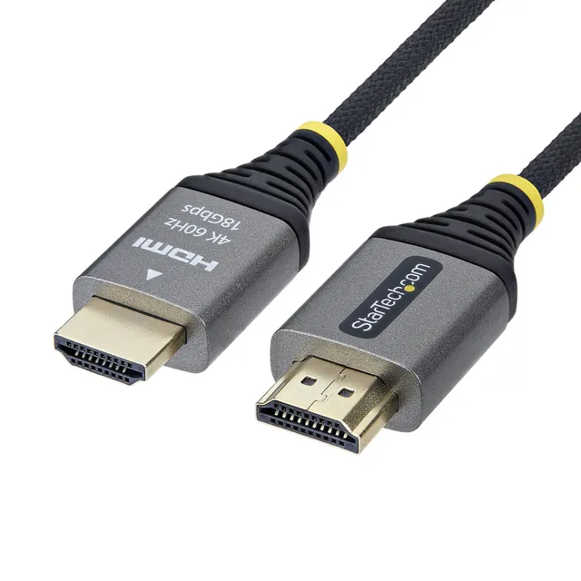- Premium hög hastighet - HDMI-kabel med