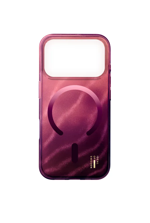 Clear MagSafe Case för iPhone 17 Pro Cherry Lacquer
