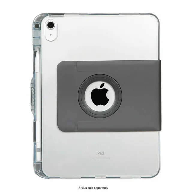 VersaVu Clear Case till iPad 11-tum A16, 10,9-tum (10th Gen), roterande - Transparent