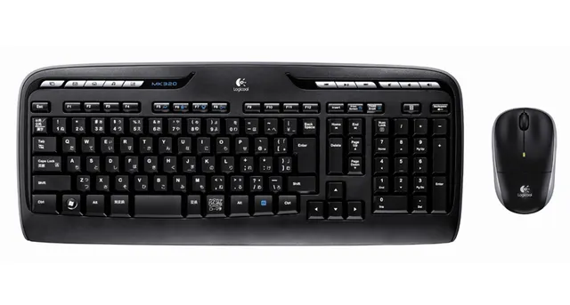 MK330 Trådlöst tangentbord och mus