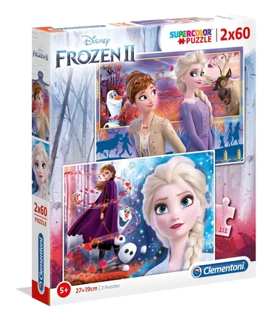 Pussel Frozen, 2x60 bitar
