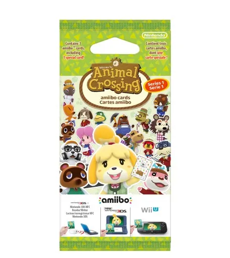 amiibo Card: Animal Crossing: Happy Home Designer amiibo Card Pack - Series 1