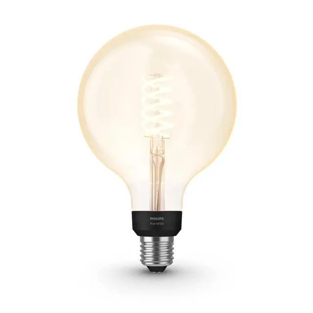 Hue White Filament G125 E27 Globe Bulb - BT
