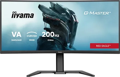 34" iiyama G-MASTER Red Eagle GCB3484WQSU-B2 - LED monitor - curved - 34" - HDR