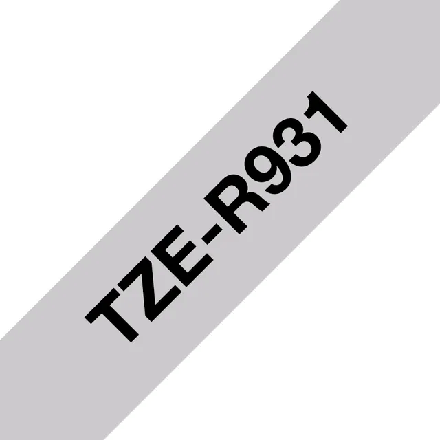Tze-R931 färgband för skrivare, svart