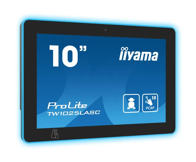 ProLite TW1025LASC-B1PNR - Android PC - touch panel PC 1 RK3399 - RAM 4 GB - SSD - eMMC 32 GB - Gigabit Ethernet, Bluetooth 5.2 - Android 12 -
