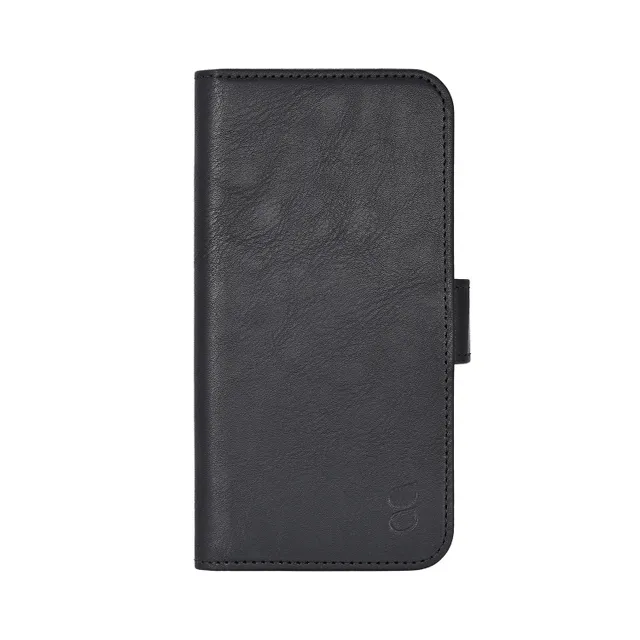 Plånboksfodral GEAR Samsung A56 5G, 3 st kortfack + sedelficka, 2-in-1 Recycled magnetskal - Svart