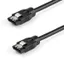 0,3 m rund SATA-kabel - SATA-kabel - Serial ATA 150/300/600 - SATA (R) spärrad till SATA (R) spärrad - 30 cm - rund - svart
