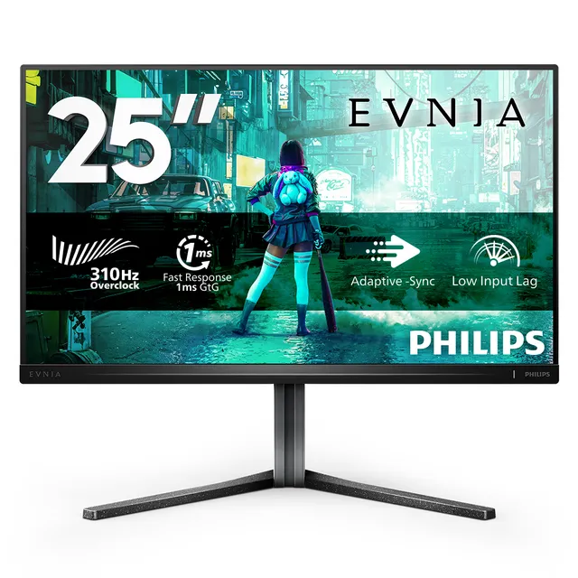 24,5" Philips Evnia 3000 25M2N3200U - 1920x1080 (FHD) - 310Hz - IPS
