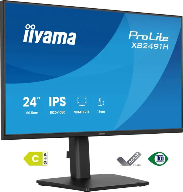 24" iiyama ProLite XB2491H-B1 - LED monitor - Full HD (1080p) - 24"
