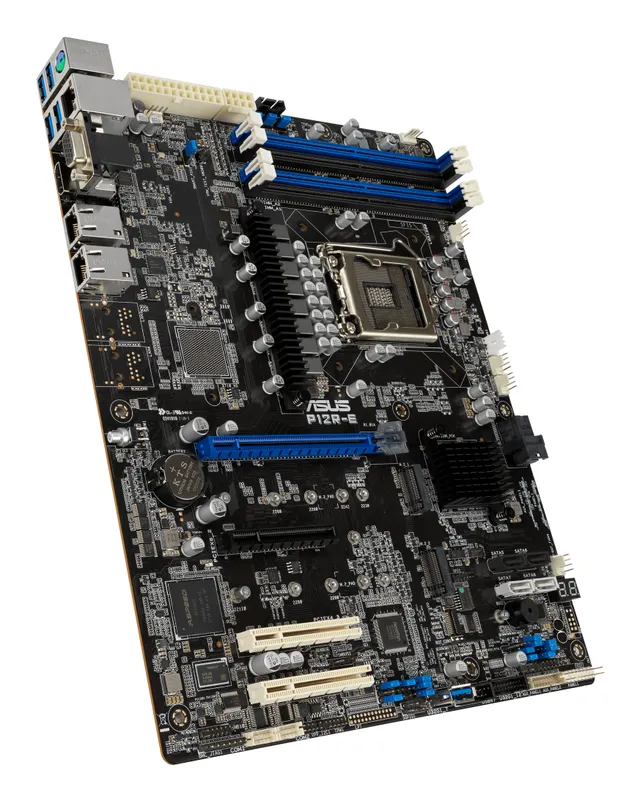 P12R-E Moderkort - Intel C256 - Intel LGA1200 - DDR4 RAM - ATX