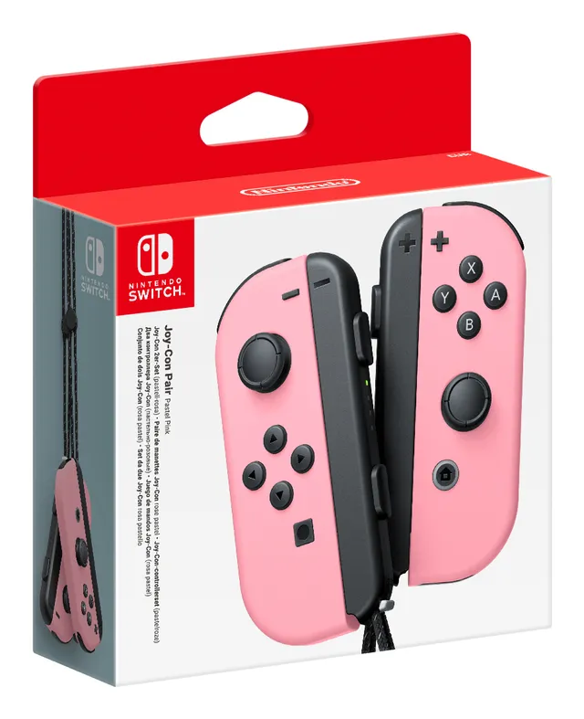 Switch Joy-Con Pair - Pastel Pink