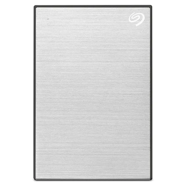 One Touch STKZ5000401 - Hårddisk - 5 TB - extern (portabel) - USB 3.0 - silver - med Seagate Rescue Data Recovery