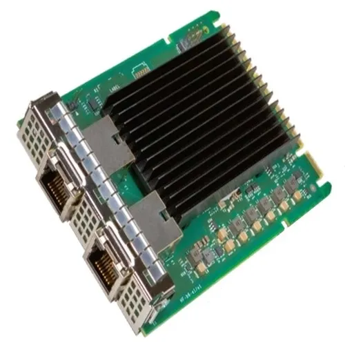 Intel E610-XAT2 - Kundsats - nätverksadapter - OCP 3.0 - 10Gb Ethernet x 2 - med Överta Dell-systemets garanti ELLER ett års maskinvarugaranti - för P