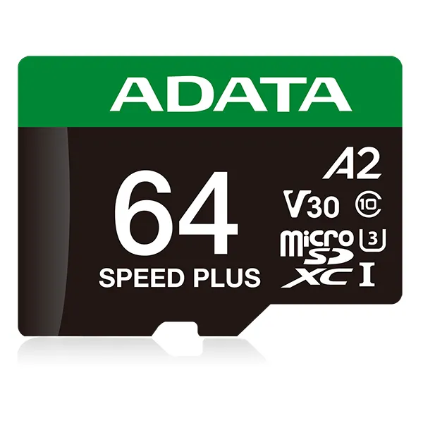 Speed Plus MicroSD/SD - 160MB/s - 64GB