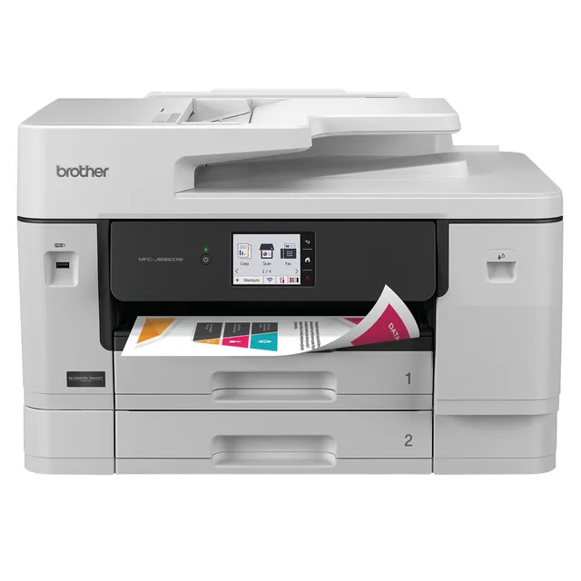 MFCJ6960DWRE1 - Color Inkjet - A3 Duplex - 31 ppm Multifunktions - Färg - Bläck