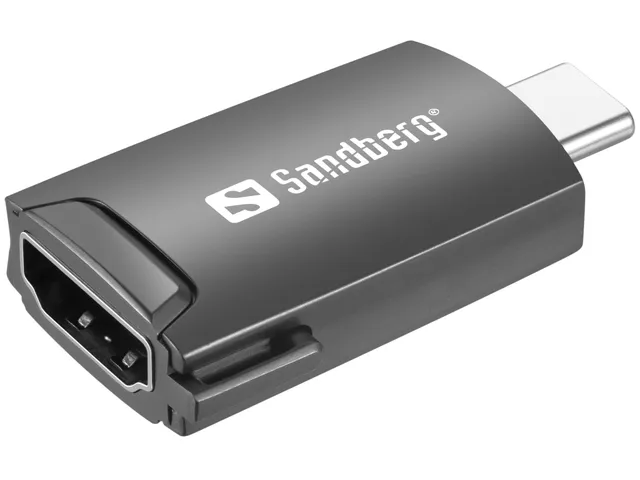 - Videokort - USB-C hane till HDMI hona -