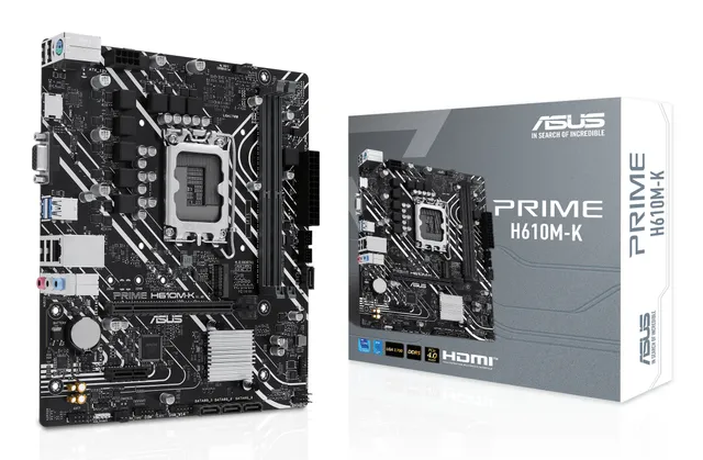 PRIME H610M-K DDR5 Moderkort (Utan WIFI)