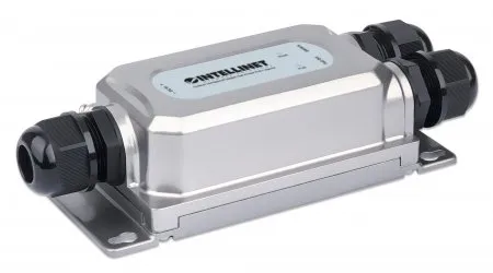 561778, Snabb Ethernet, Gigabit Ethernet, 10,100,1000 Mbit/s, IEEE 802.3, IEEE 802.3ab, IEEE 802.3af, IEEE 802.3at, IEEE 802.3u, Cat5e, Cat6, Cat6a, Svart, Grå, 100 m