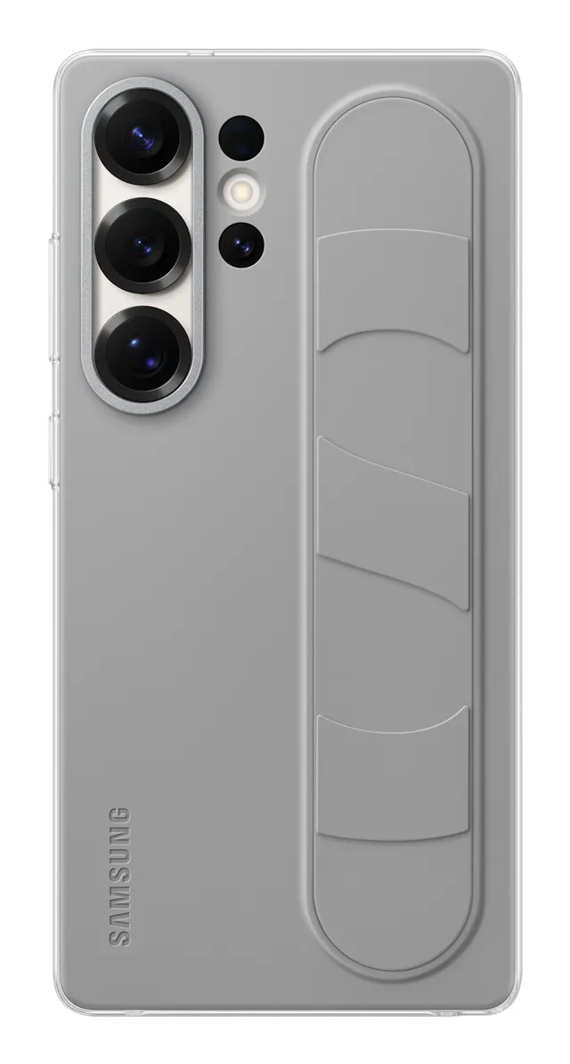 Galaxy S25 Ultra Standing Grip fodral (grå)