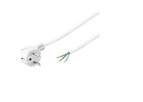 PowerCord - Strömkabel - blank tråd t