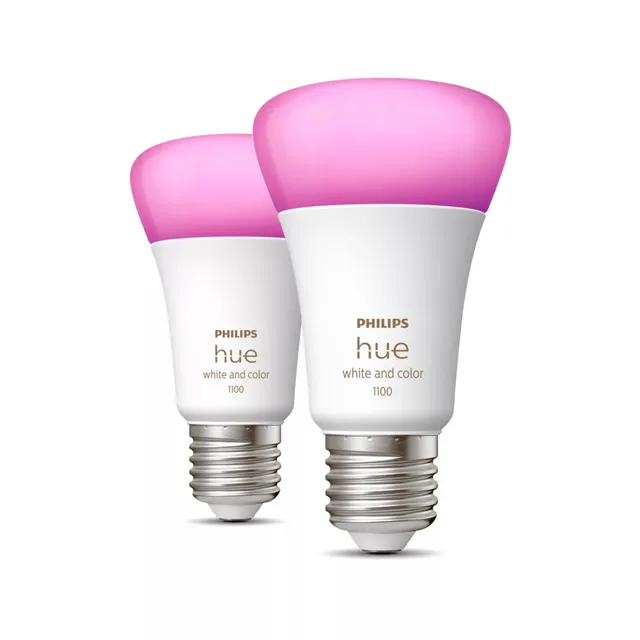 Color Ambiance Smart LED-lampa E27 1100 lm 2-pack