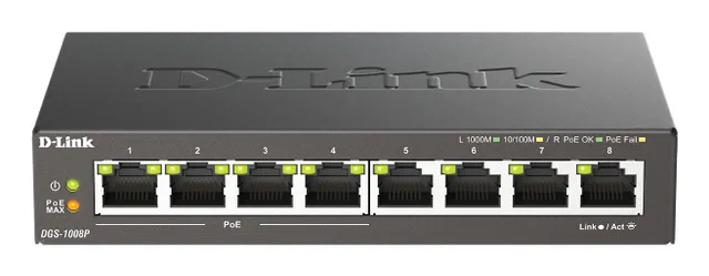 DGS-1008P/E
