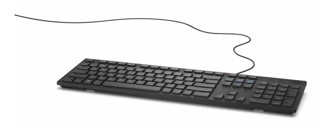 KB216 - Tangentbord - USB - svart - detaljhan