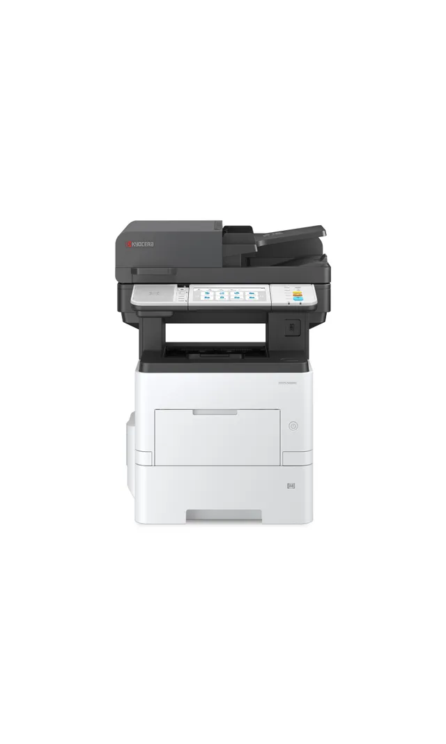 ECOSYS MA6000ifx - Skrivare - svartvit - Duplex - laser - A4/Legal - 1200 x 1200 dpi - upp till 60 sidor/minut - kapacitet: 600 ark - USB 2.0, Gigabit LAN, USB-värd