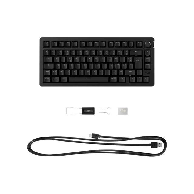Alloy Rise 75% - Gaming Keyboard - Utan numpad - Nordisk - Svart