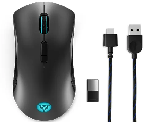 Legion M600 Wireless Gaming Mouse - Mouse - Optic - 8 knappar - Grå
