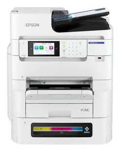 WorkForce Pro EM-C8101RDWF, A3 skrivare + scanner + kopiator + fax, 26/25 ppm ISO, 1200x2400 dpi scanner, duplex, AirPrint, USB/LAN/WiFi