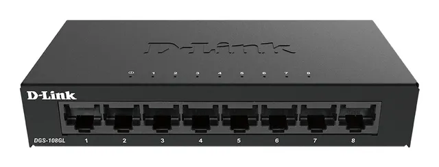 DGS-108GL 8-Port Gigabit Switch