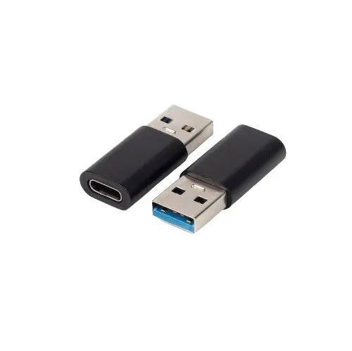 Adapter USB-A till USB-C Svart