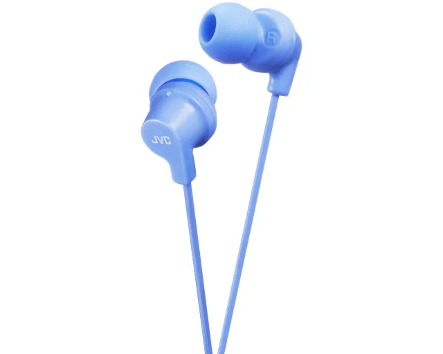HA-FX10 - Hörlurar - inuti örat - kabelansluten - 3,5 mm kontakt - blå