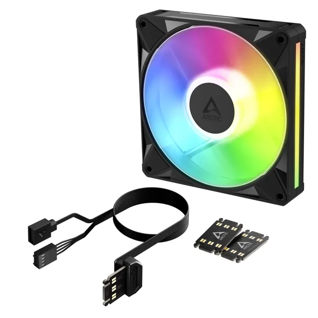 BioniX P14 A-RGB - Chassi fläkt - 140mm - Svart med RGB LED