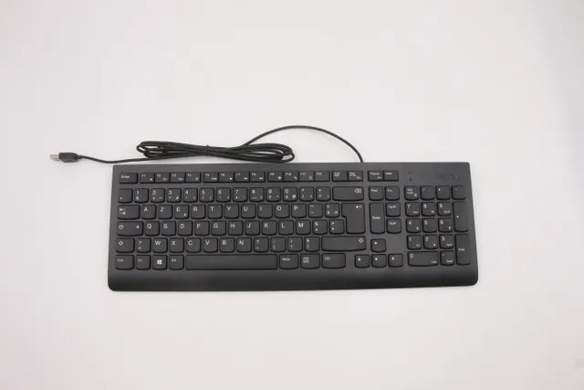 USB Keyboard Slim FRENCH - Tangentbord - Fransk - Svart