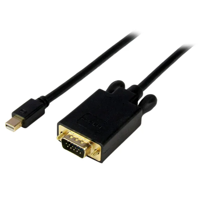 StarTech.com Mini DisplayPort till VGA-kabel på 2 m - Aktiv Mini DP till VGA-adapterkabel - 1080p video - mDP 1.2 eller Thunderbolt 1/2 Mac/PC till VG