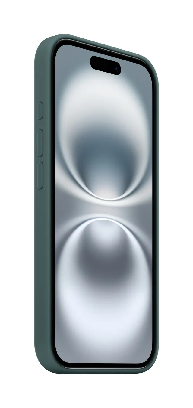 iPhone 16 Silicone Case / MagSafe - Lake Green
